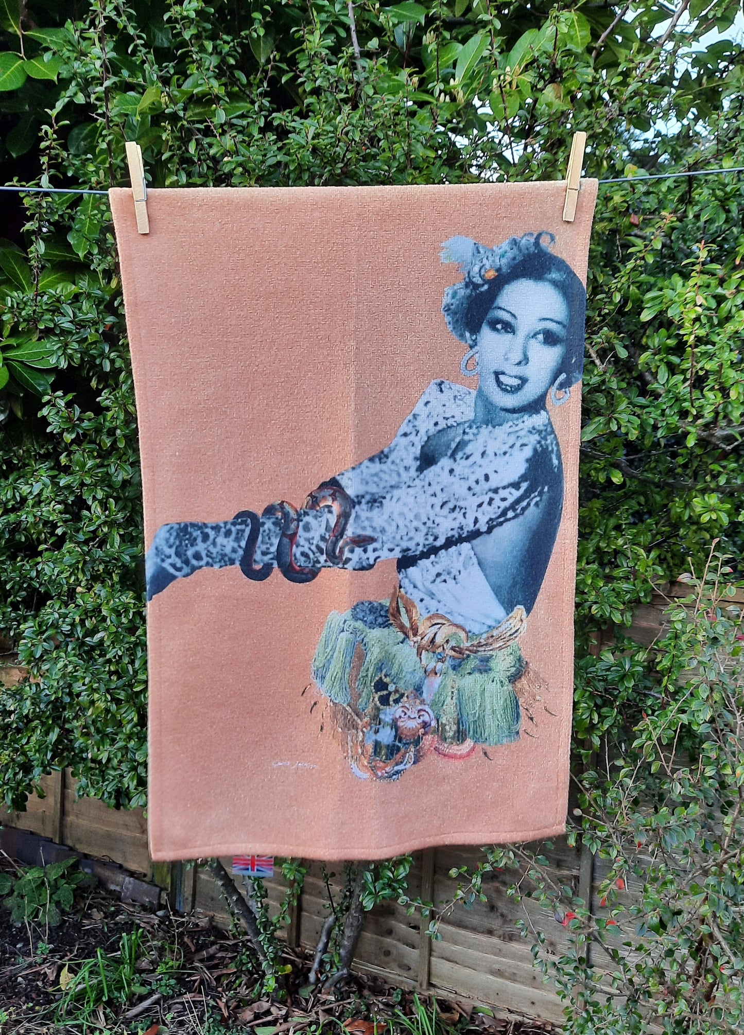 Josephine velour towel