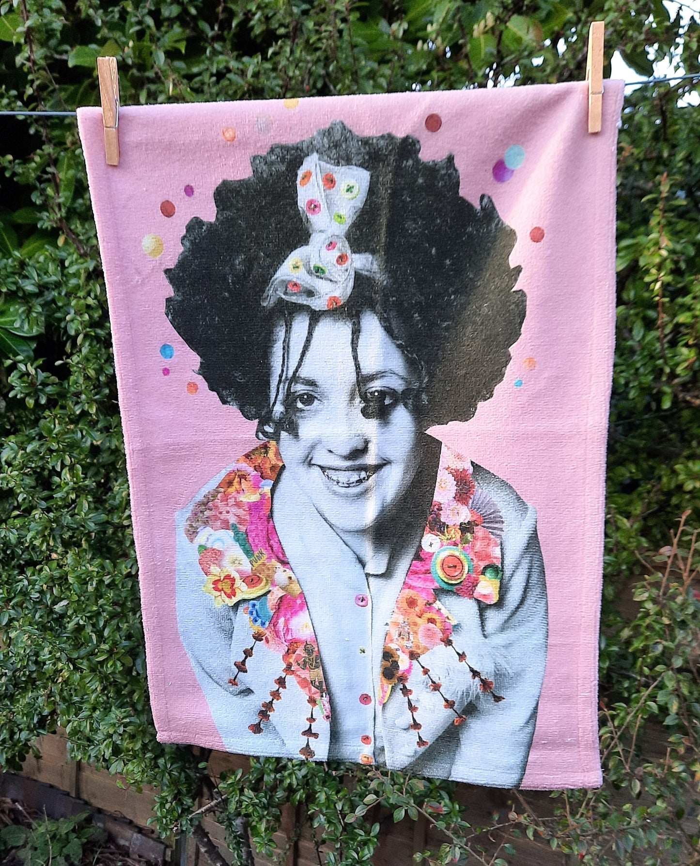 Poly velour towel