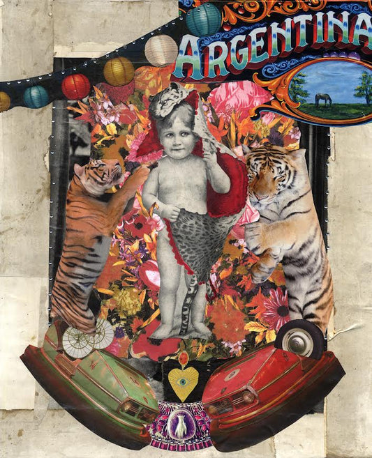 Fairground Baby signed limited edition giclee art print