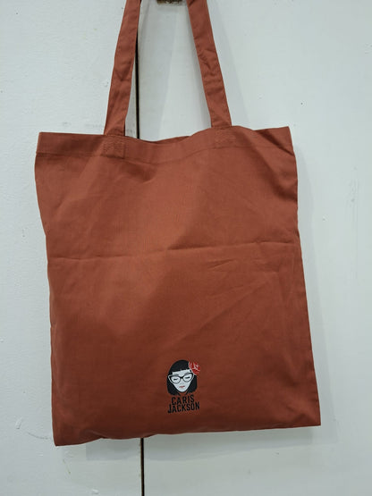 Nina vibrant printed tote bag