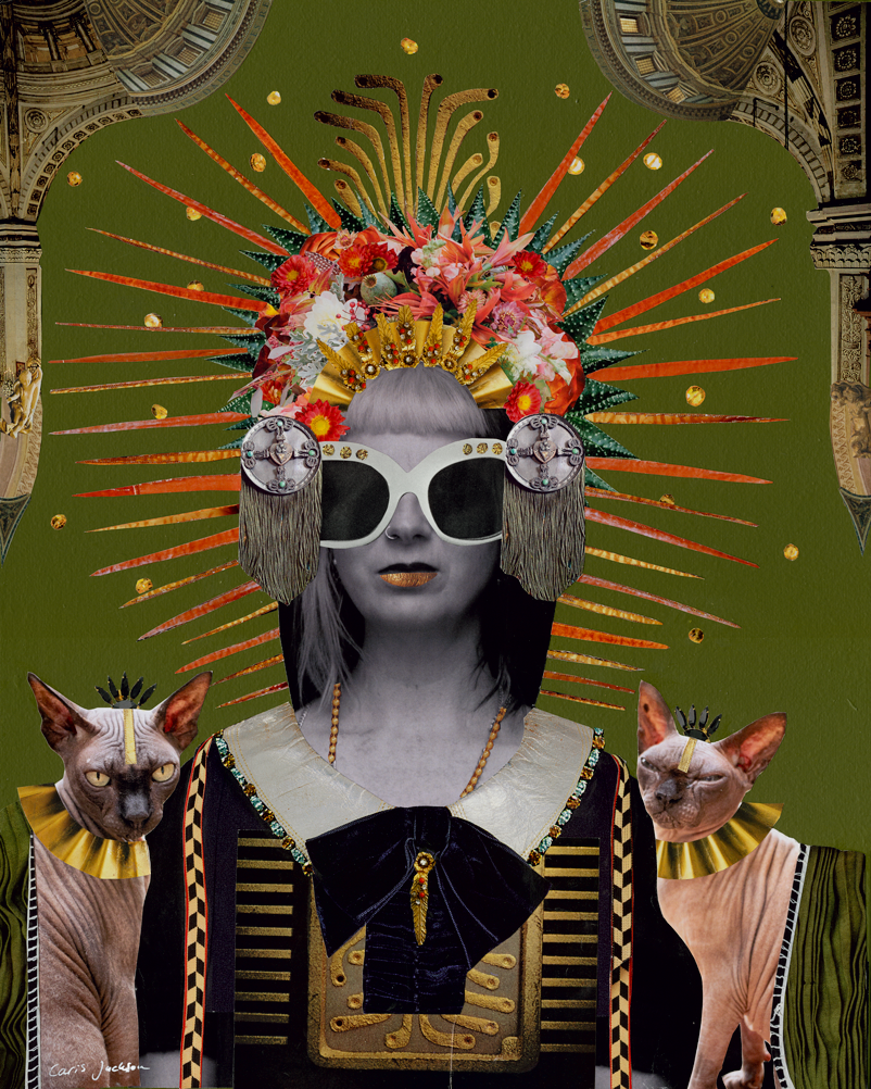 Sphynx signed limited edition giclee art print