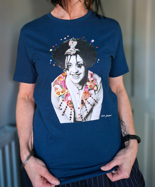 Poly unisex t-shirt 100% cotton