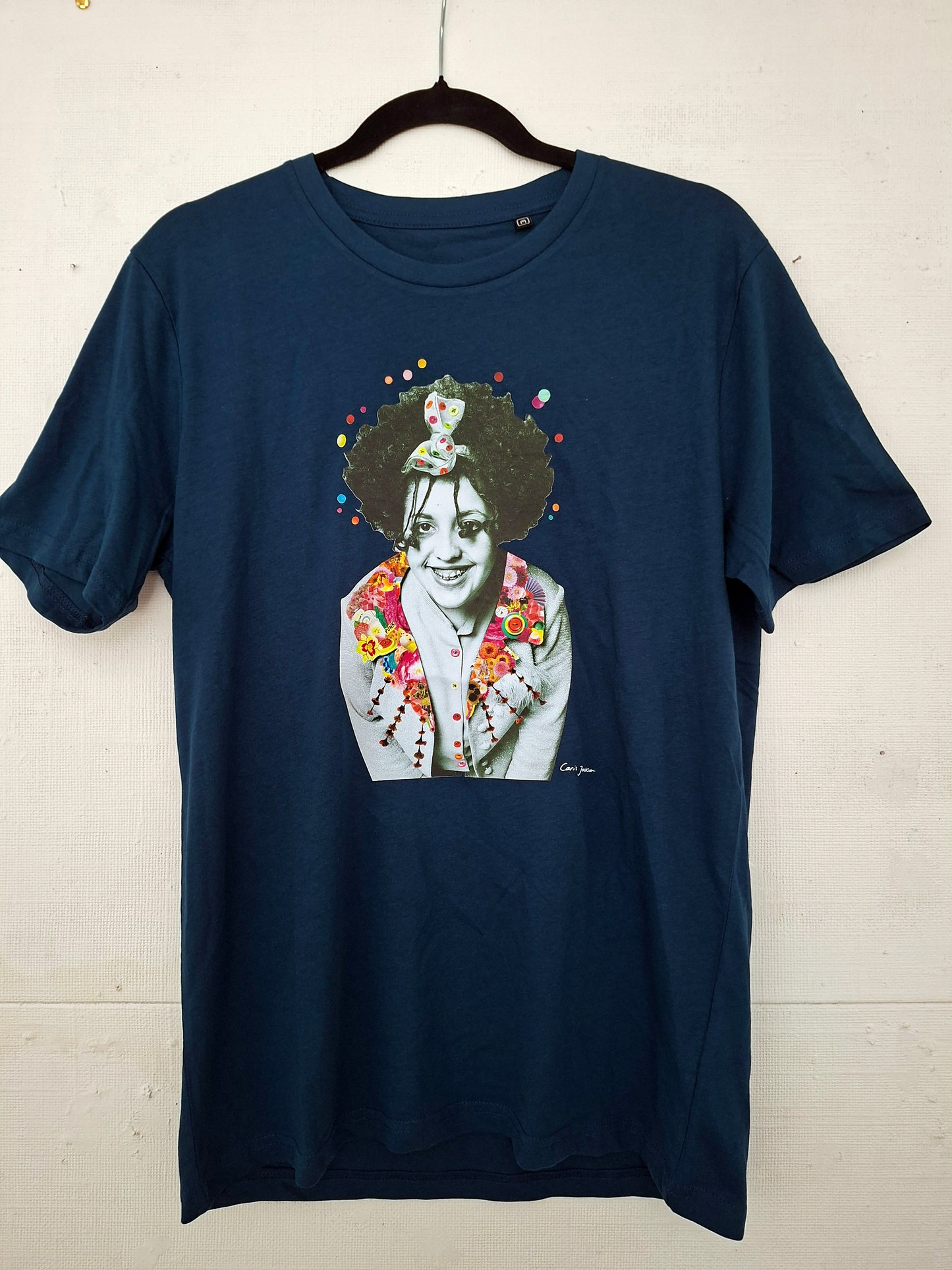 Poly unisex t-shirt 100% cotton