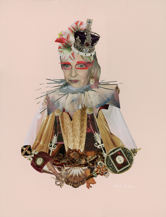 Vivienne signed limited edition giclee art print